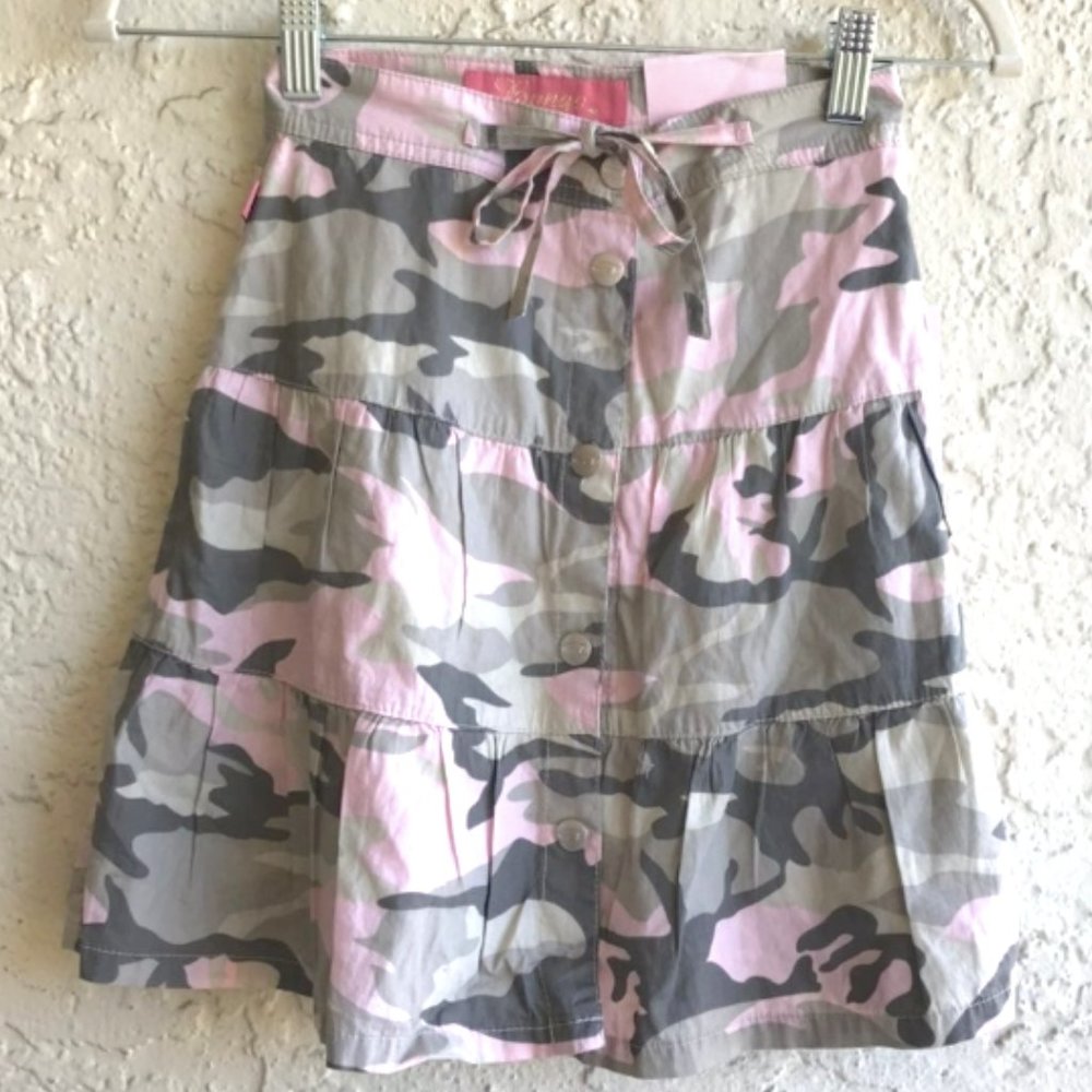 NEW Pink Camo Mini Skirt